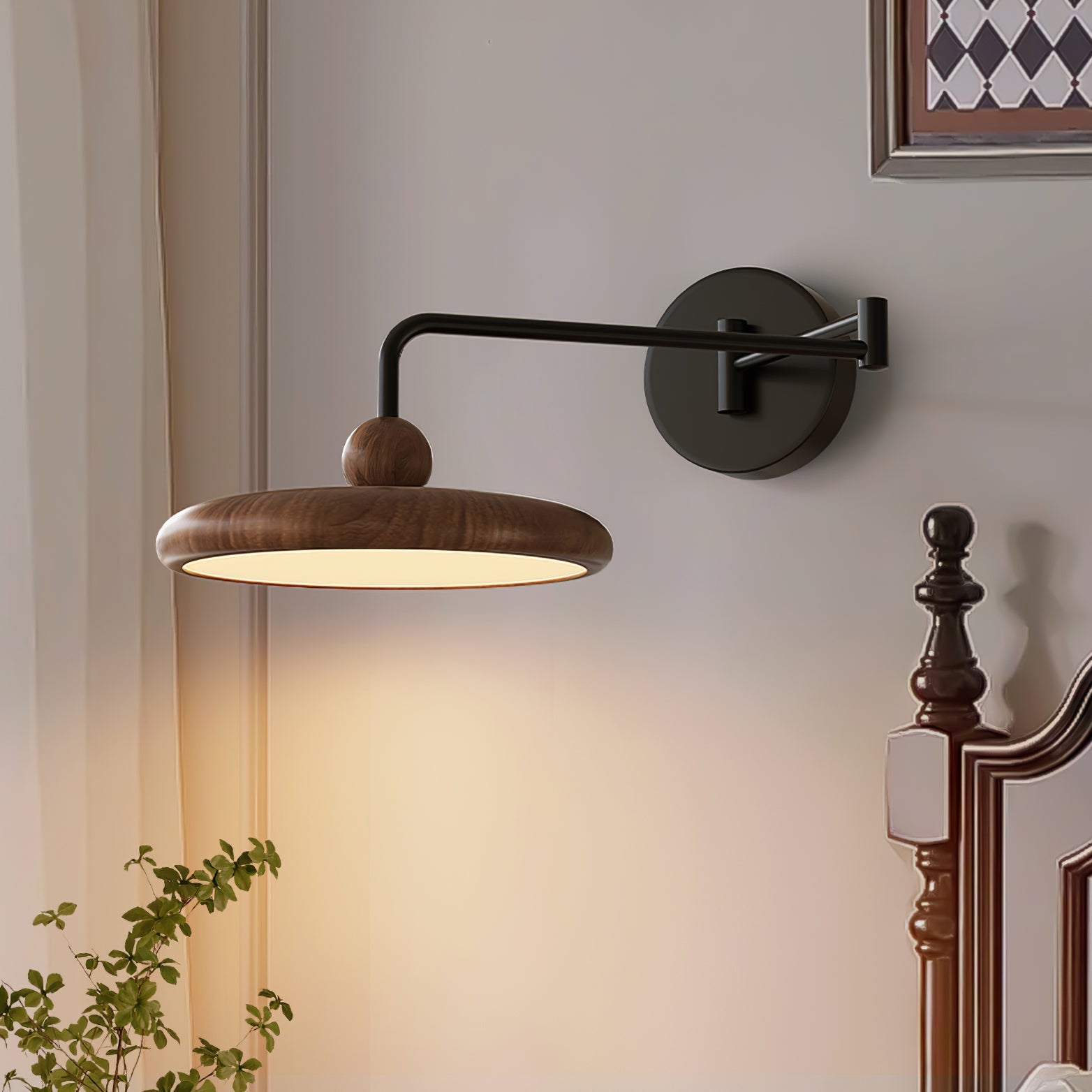 Arden Adjustable Plug-In /Hardwire Wall Lamp - Letslighting