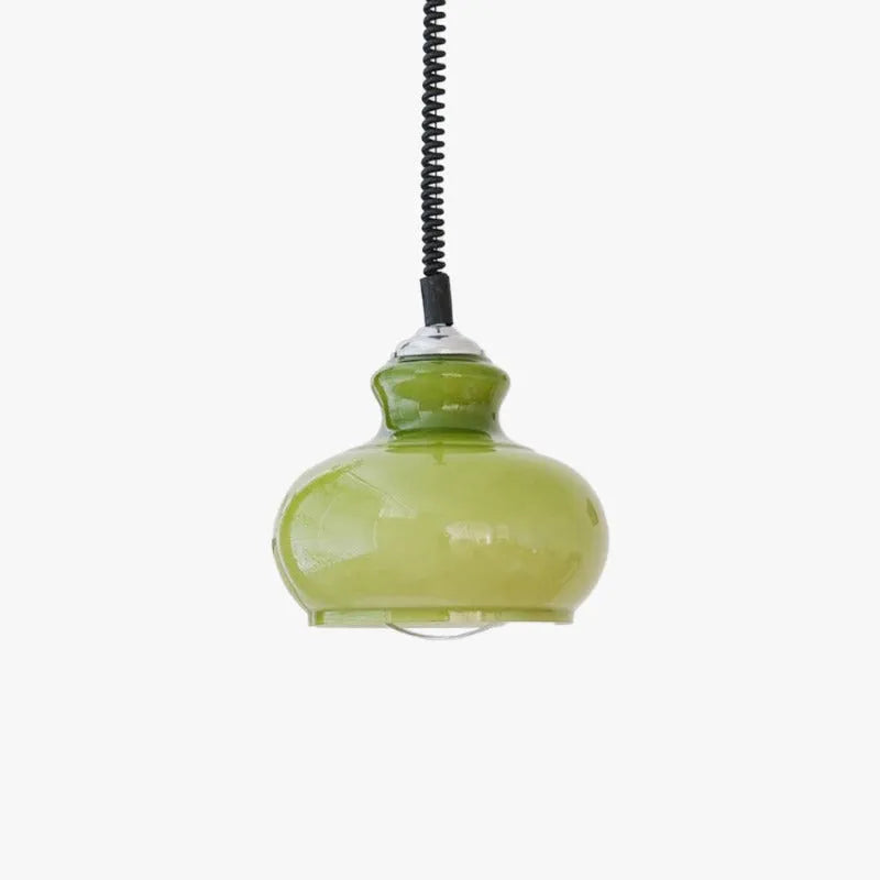 Valentina Retro Simple Pendant Light Living Room Green Living Room
