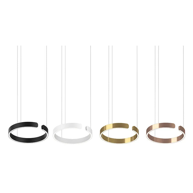 Arisha Luxury Minimalist LED Ring Pendant Light