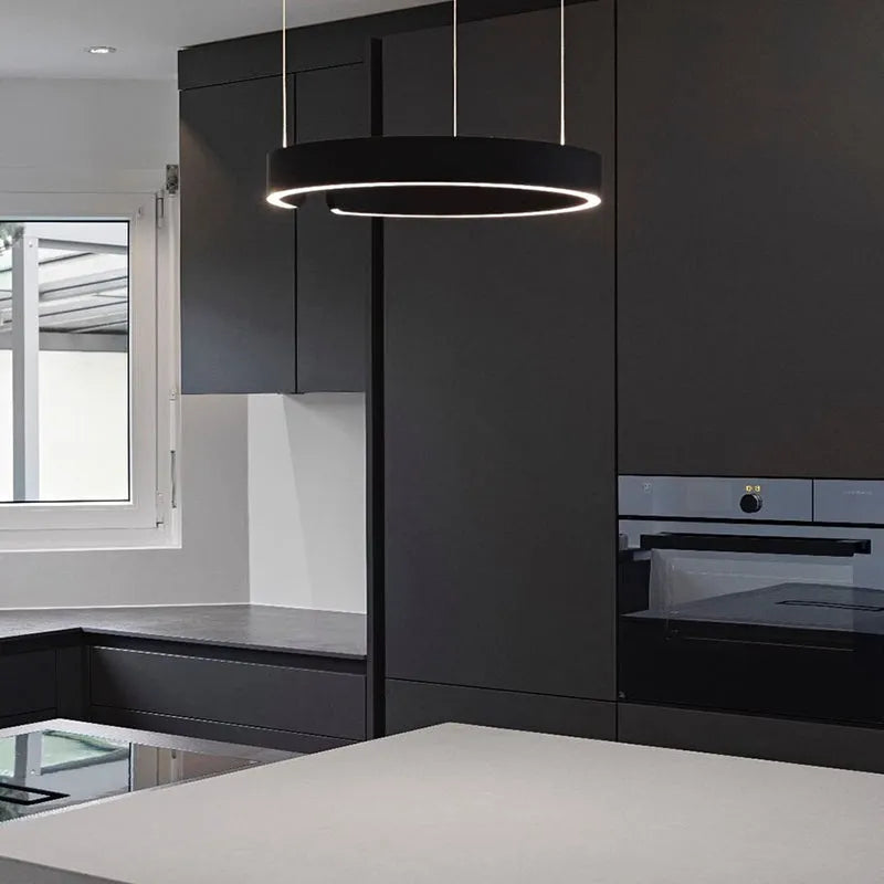 Arisha Luxury Minimalist LED Ring Pendant Light