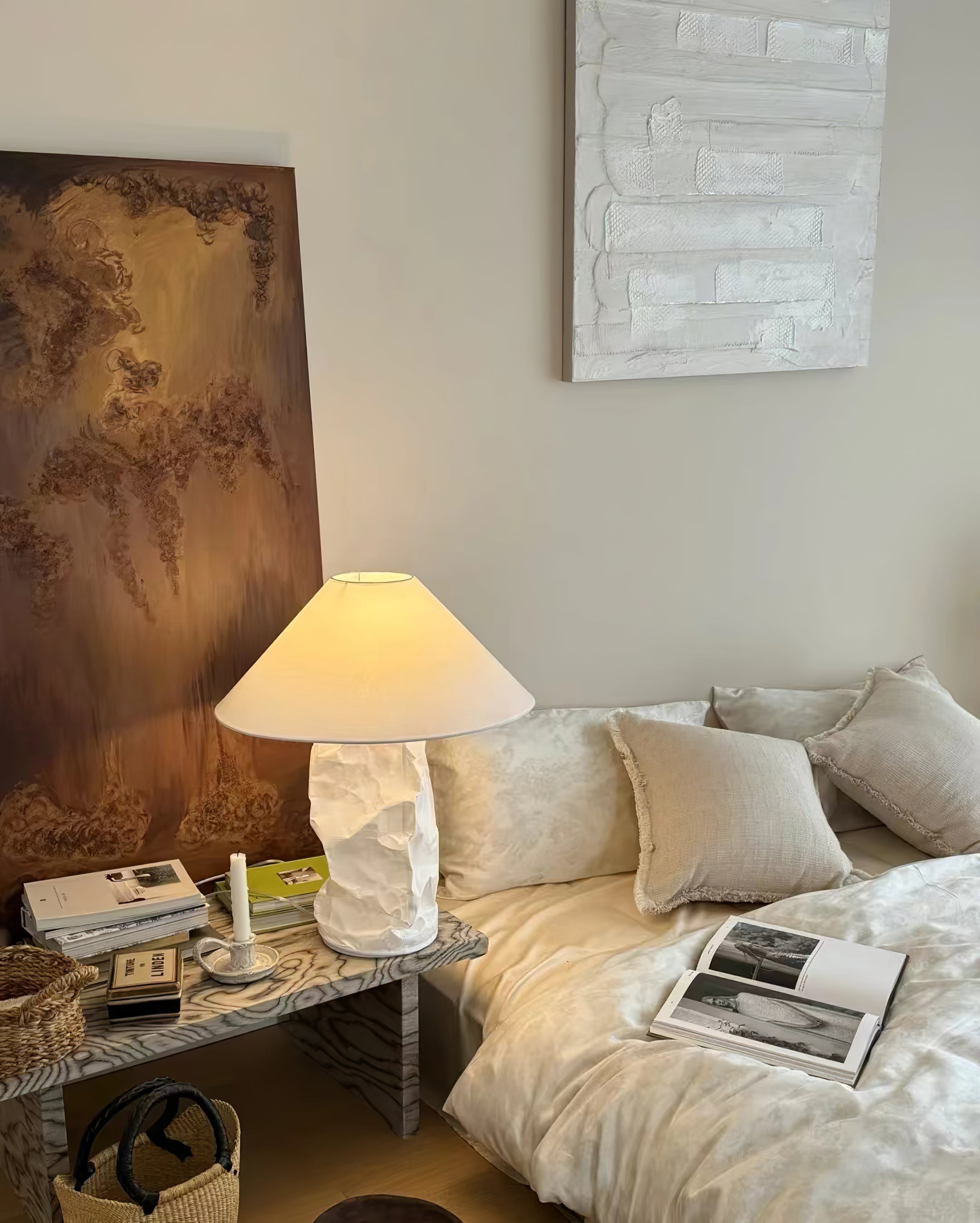 Aerius Paper Artistic Table Lamp - Letslighting