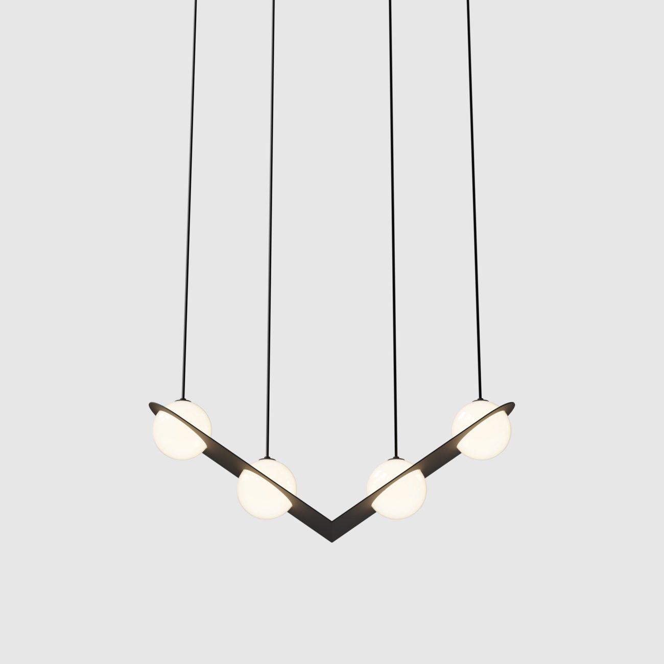 Mirere Black Contemporary Pendant Lamp - Letslighting