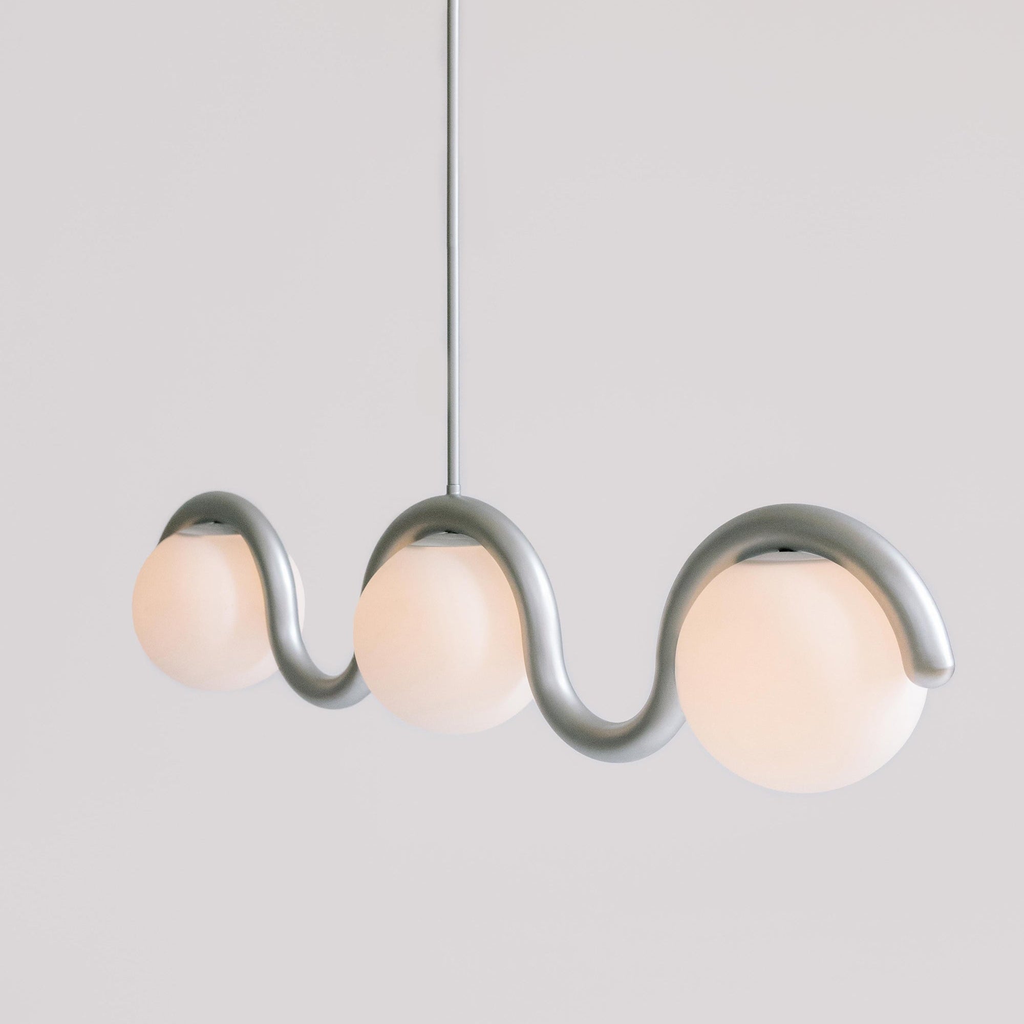 Citheis Individual Creativity Linear Glass Chandelier - Letslighting