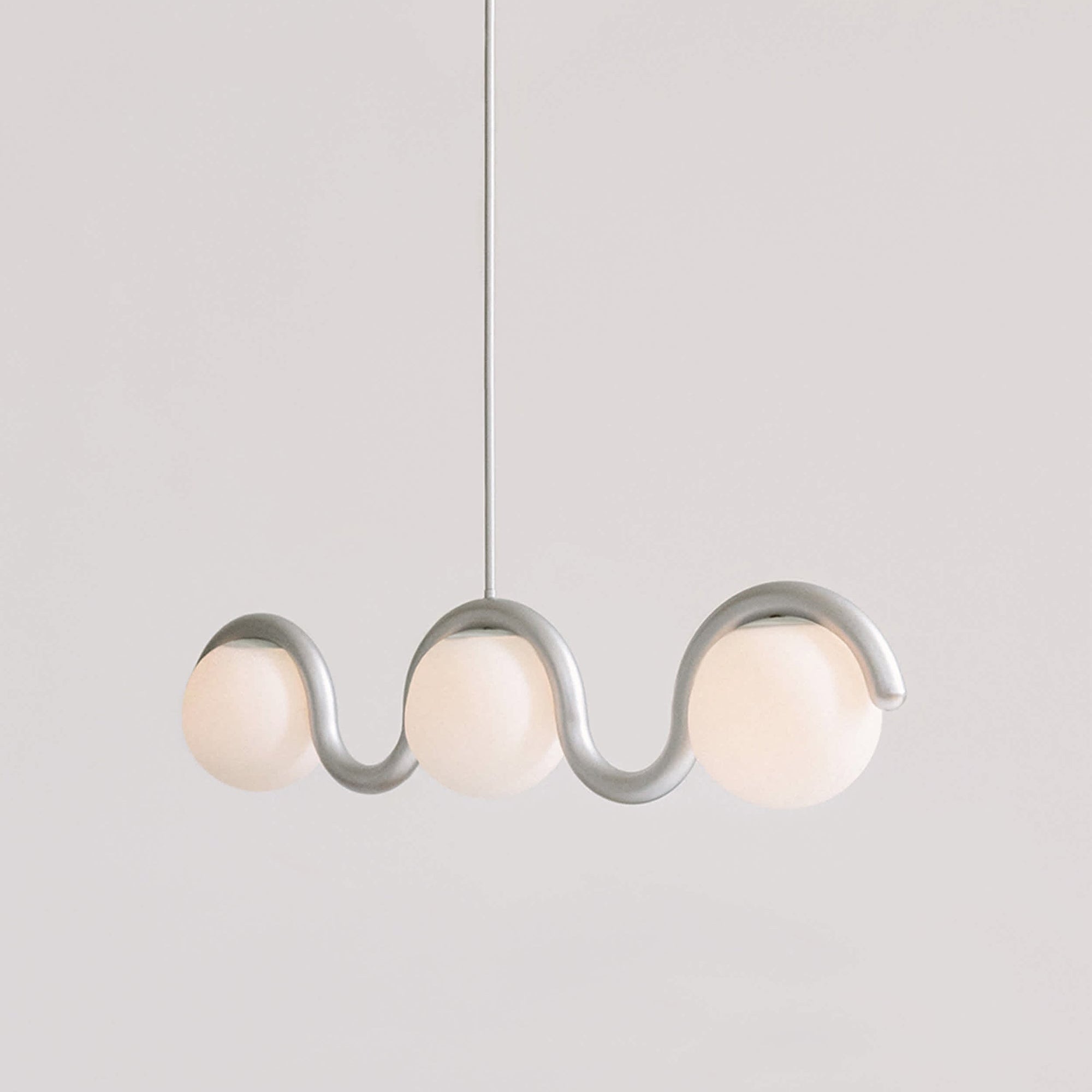 Citheis Individual Creativity Linear Glass Chandelier - Letslighting