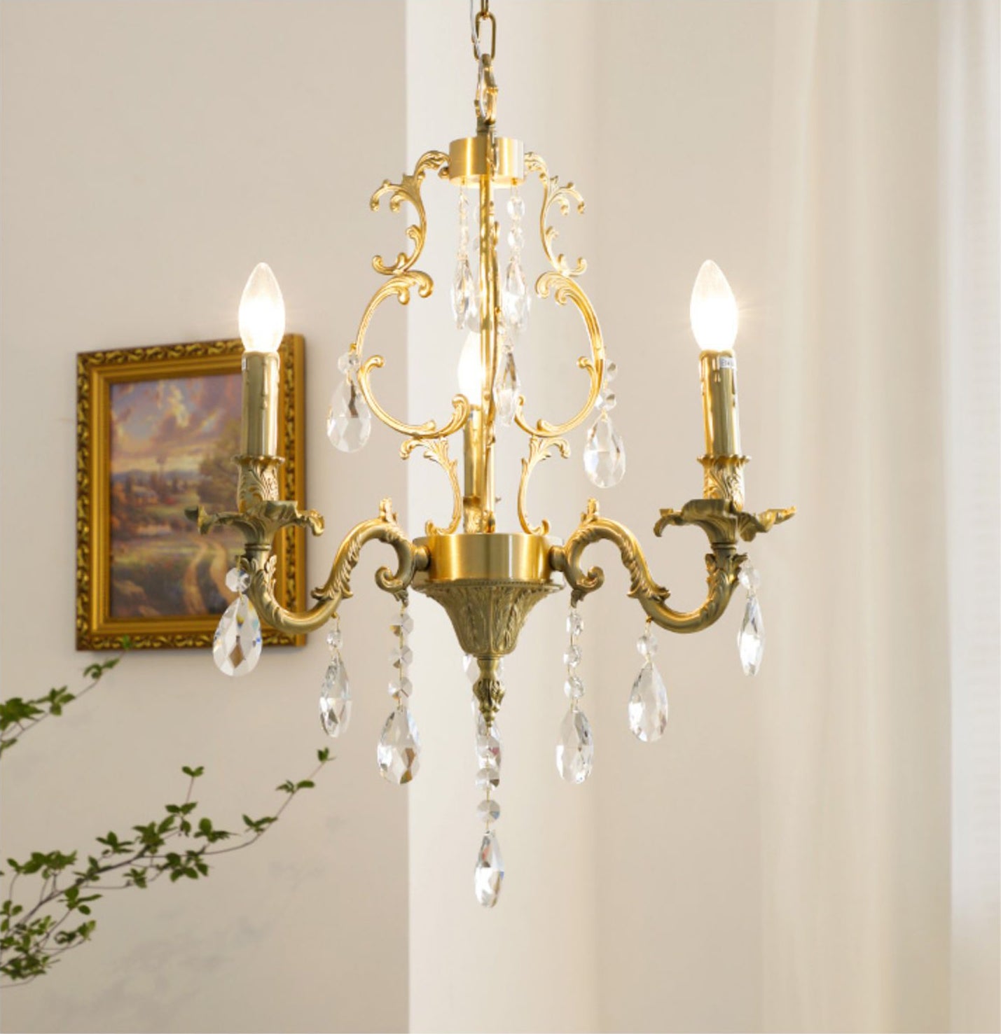 Olrinila Postmodern Luxury Brass Crystal Chandelier - Letslighting