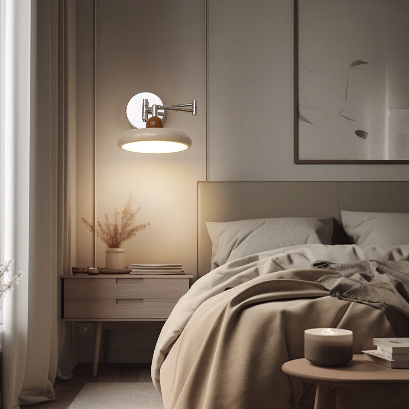 Virelse Vintage Acrylic Wall Lamp - Letslighting