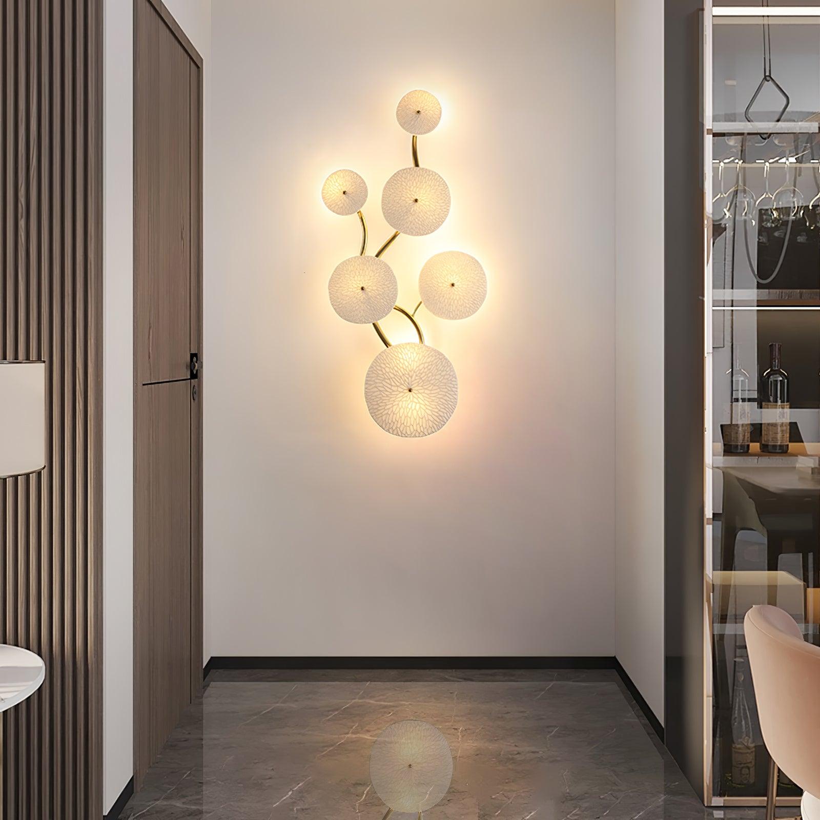 Jesse Applique Murale Pétales d'Art Nordic Élégante - Neutralighting