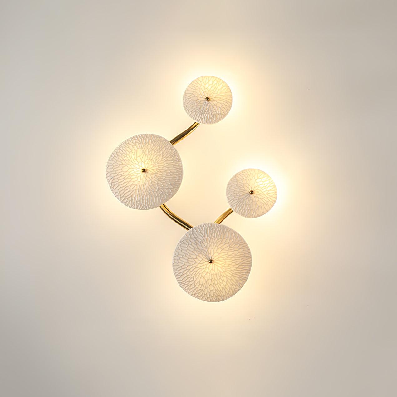 Jesse Applique Murale Pétales d'Art Nordic Élégante - Neutralighting