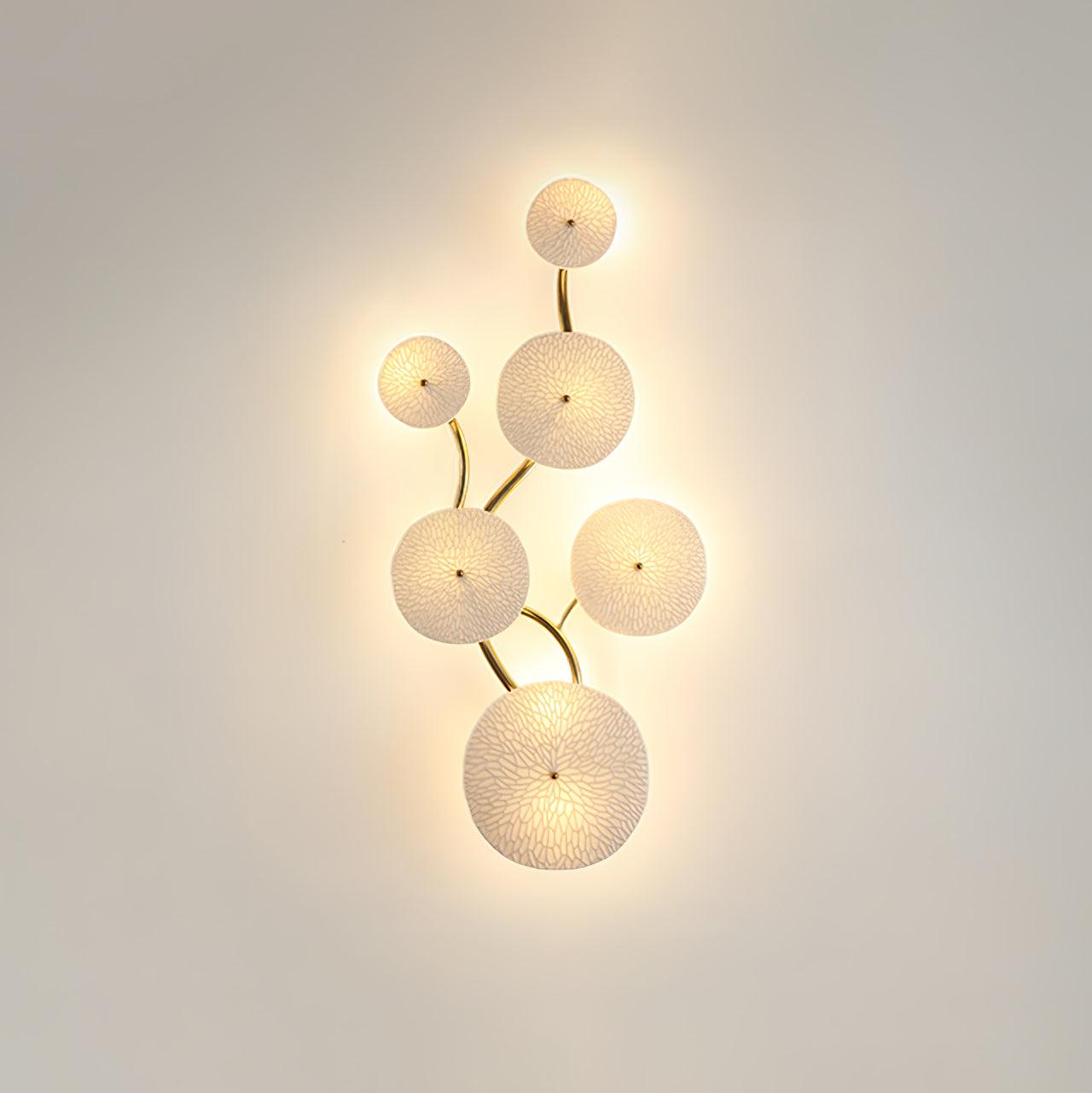Jesse Applique Murale Pétales d'Art Nordic Élégante - Neutralighting