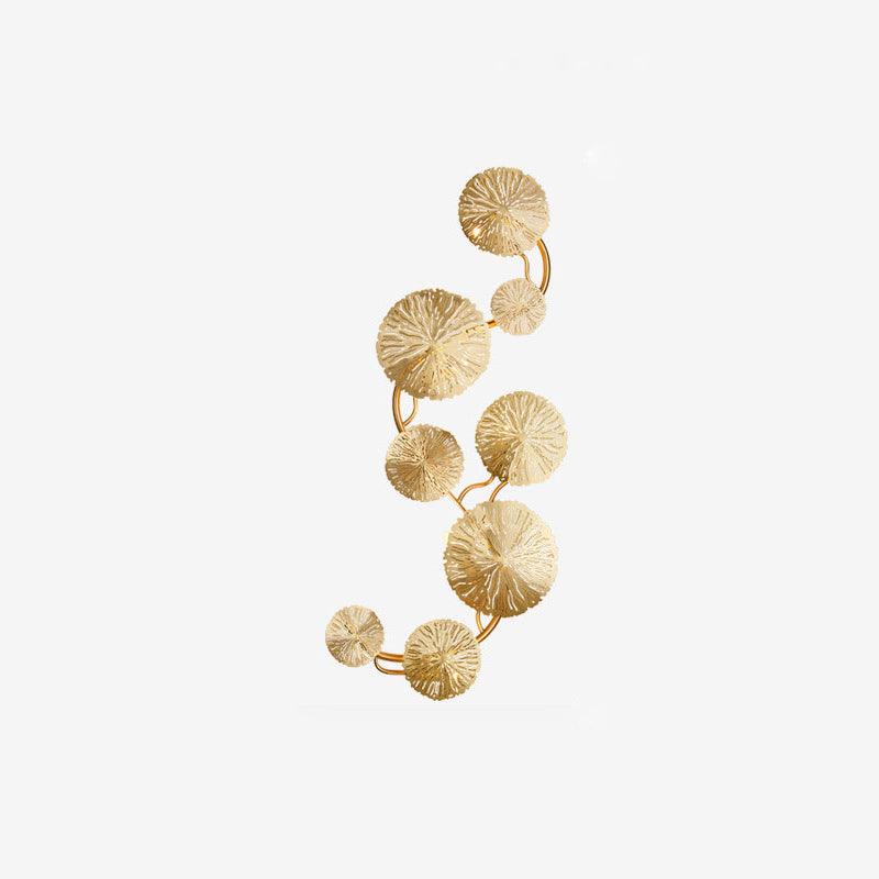 Lustra Applique Murale Feuille De Lotus En Laiton - Neutralighting