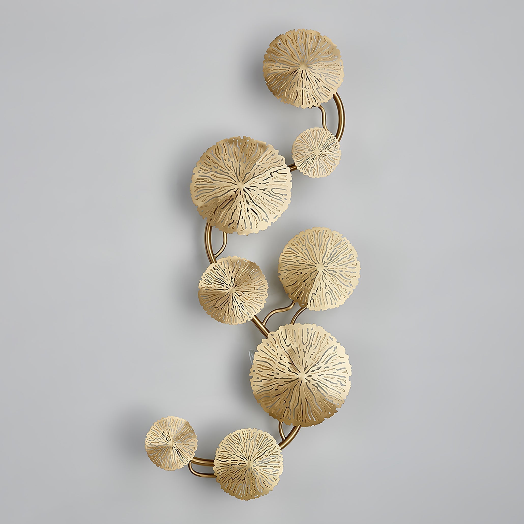 Lustra Applique Murale Feuille De Lotus En Laiton - Neutralighting