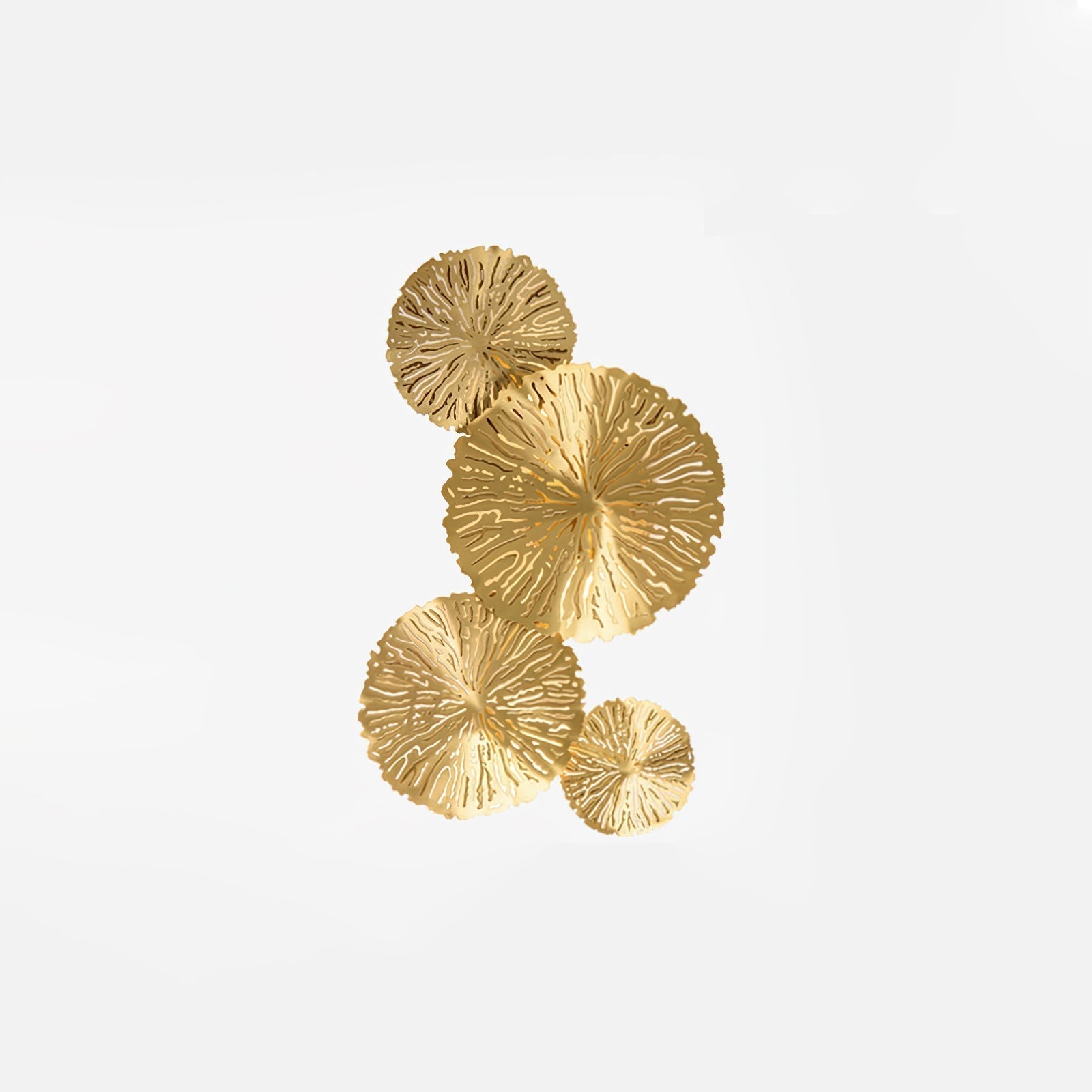 Lustra Applique Murale Feuille De Lotus En Laiton - Neutralighting