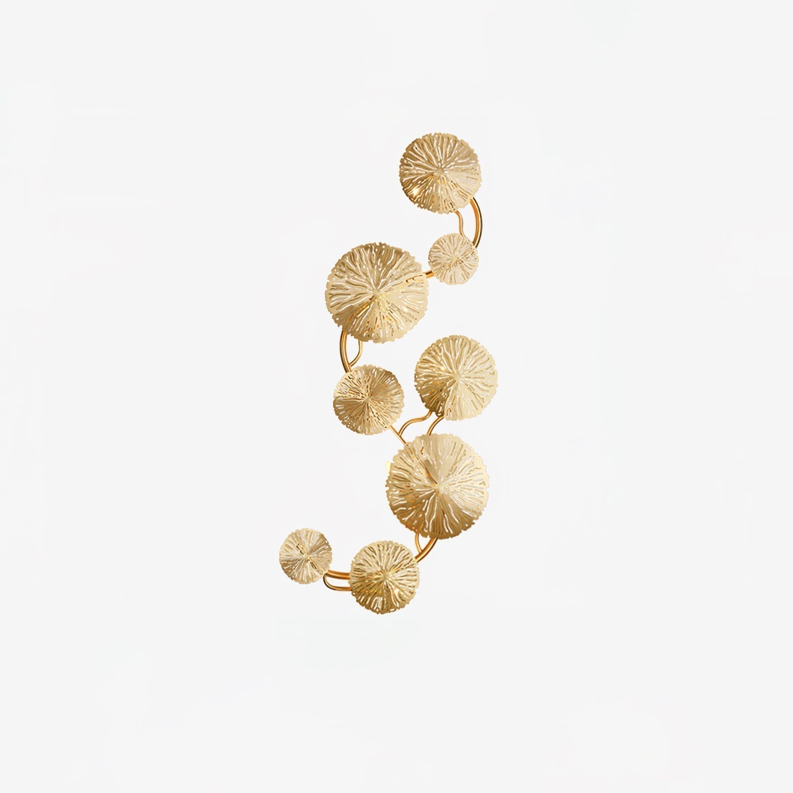 Lustra Applique Murale Feuille De Lotus En Laiton - Neutralighting
