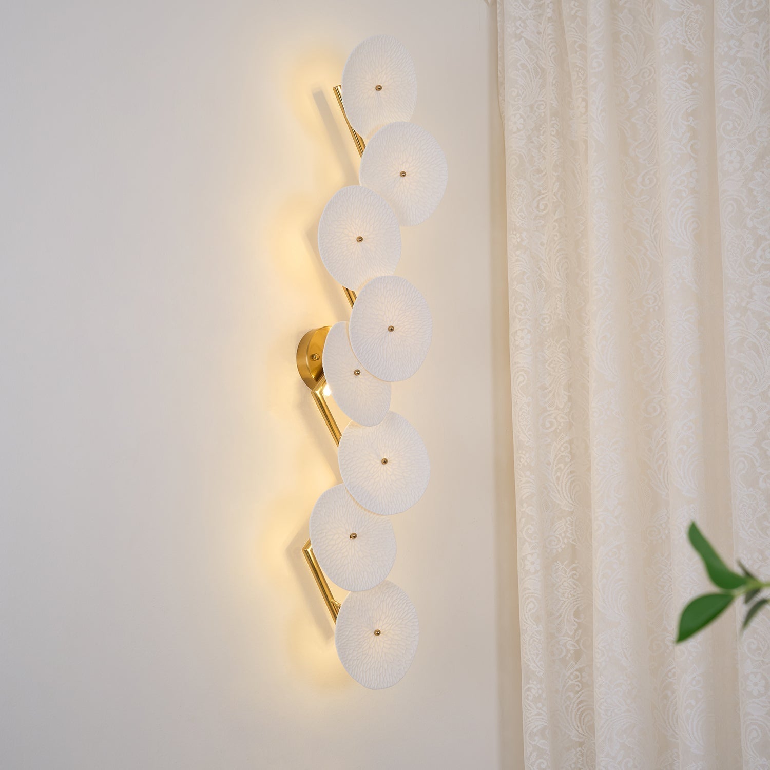 Jesse Applique Murale Pétales d'Art Nordic Élégante - Neutralighting