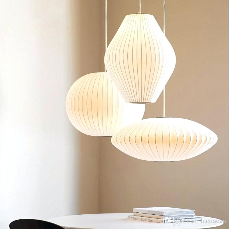 Ritta Vintage Artificial White Silk Shade Single Pendant Light