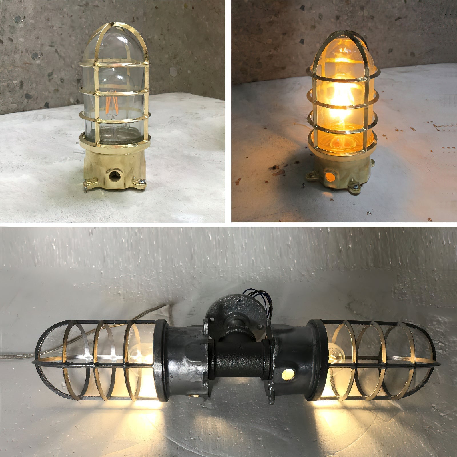 Ozorel Vintage Unique Glass Wall Lamp - Letslighting