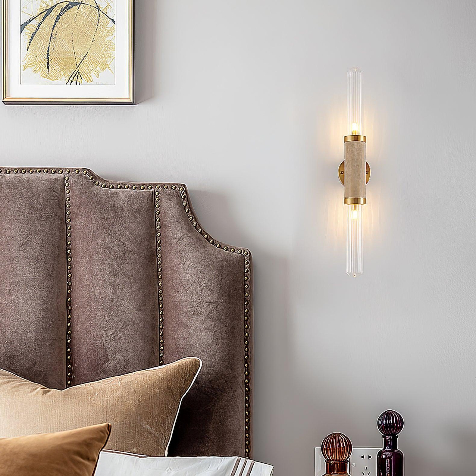Alorira Applique Murale en Verre Colonne Art Nordique - Neutralighting
