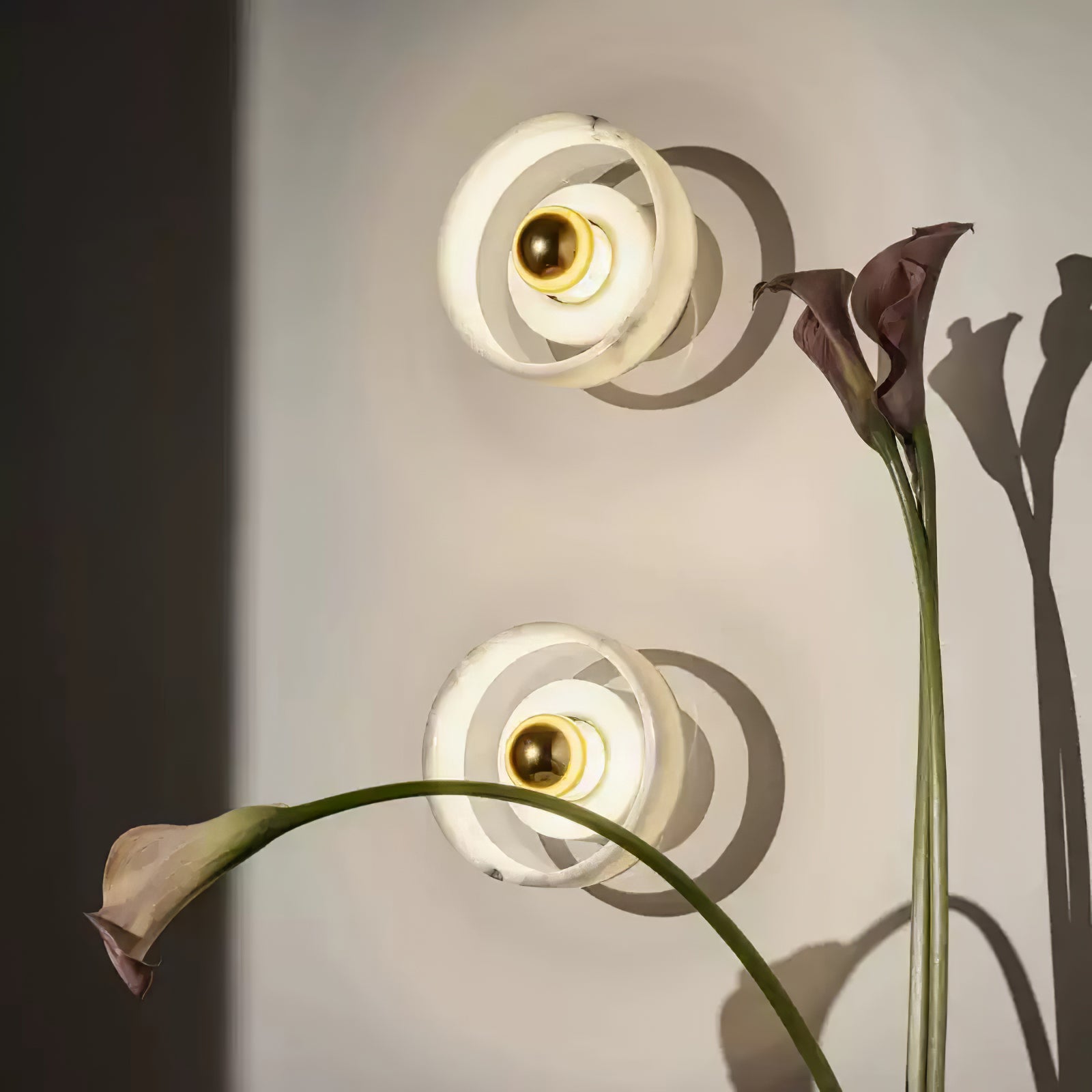 Aurvelora Premium Nordic Art Aura Marbre Applique Murale - Neutralighting