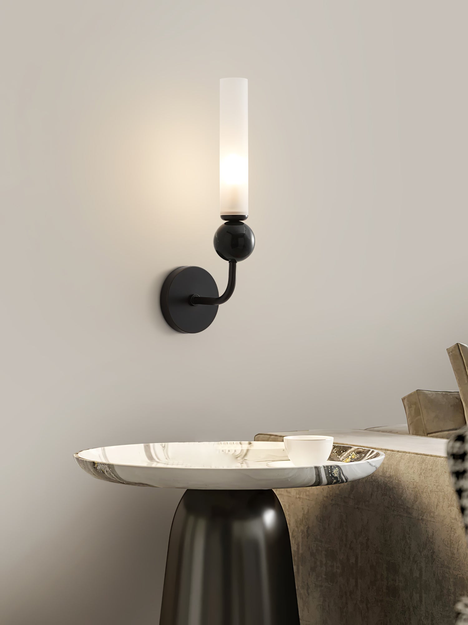 Casoreth Applique Murale Verticale en Marbre Moderne - Neutralighting