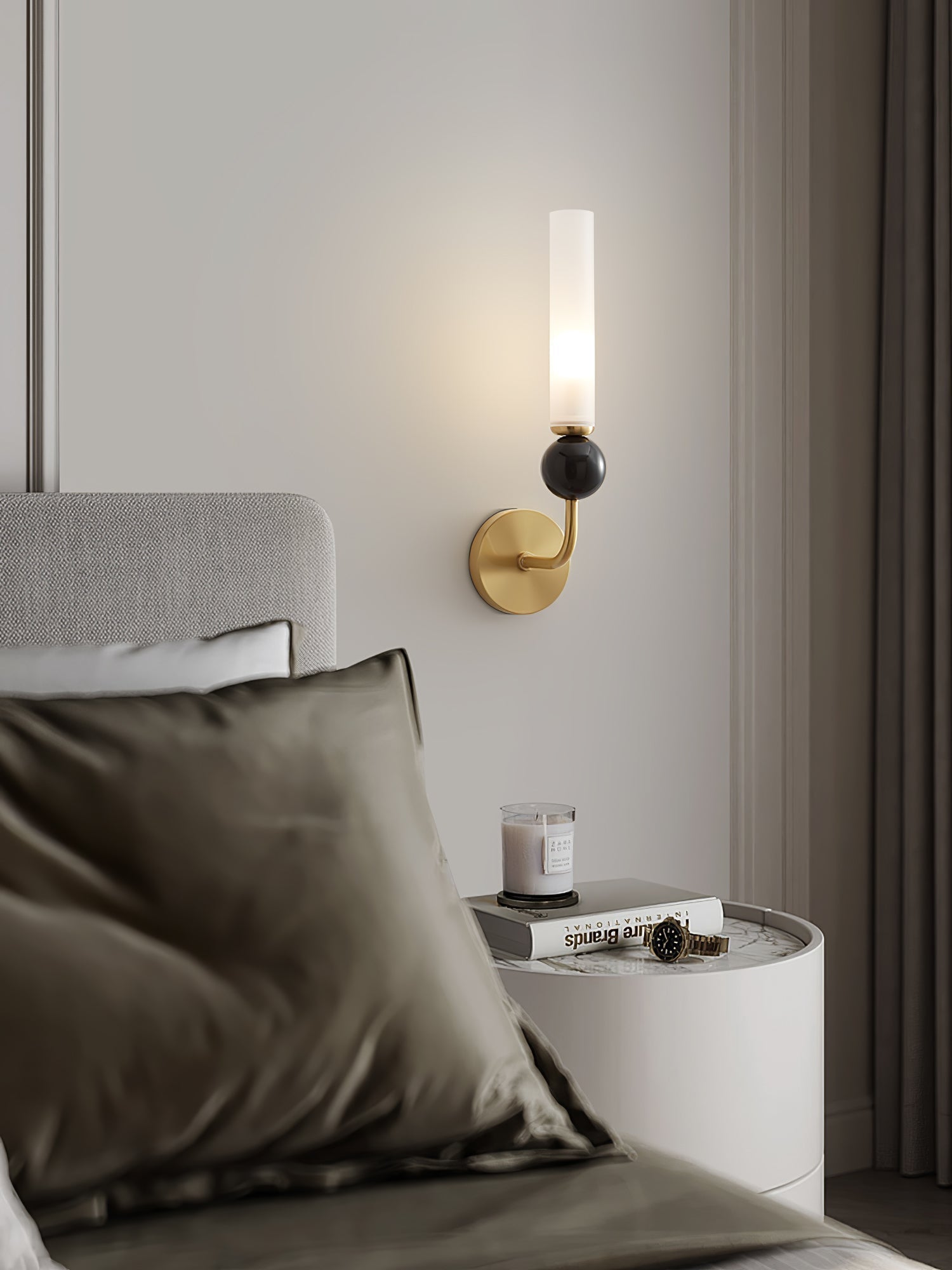 Casoreth Applique Murale Verticale en Marbre Moderne - Neutralighting
