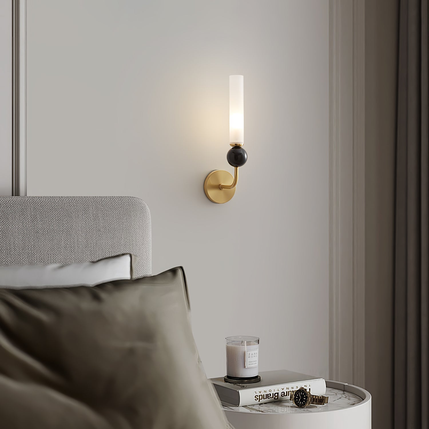 Casoreth Applique Murale Verticale en Marbre Moderne - Neutralighting