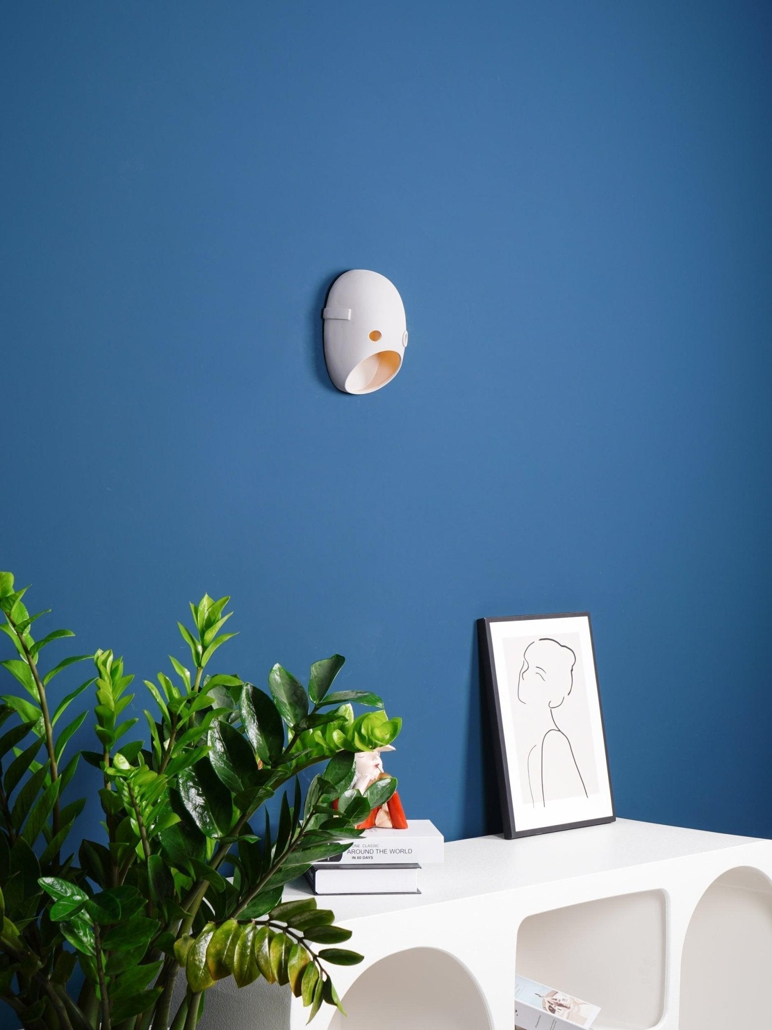 Mask Applique Murale en Résine Créativité Individuelle - Neutralighting