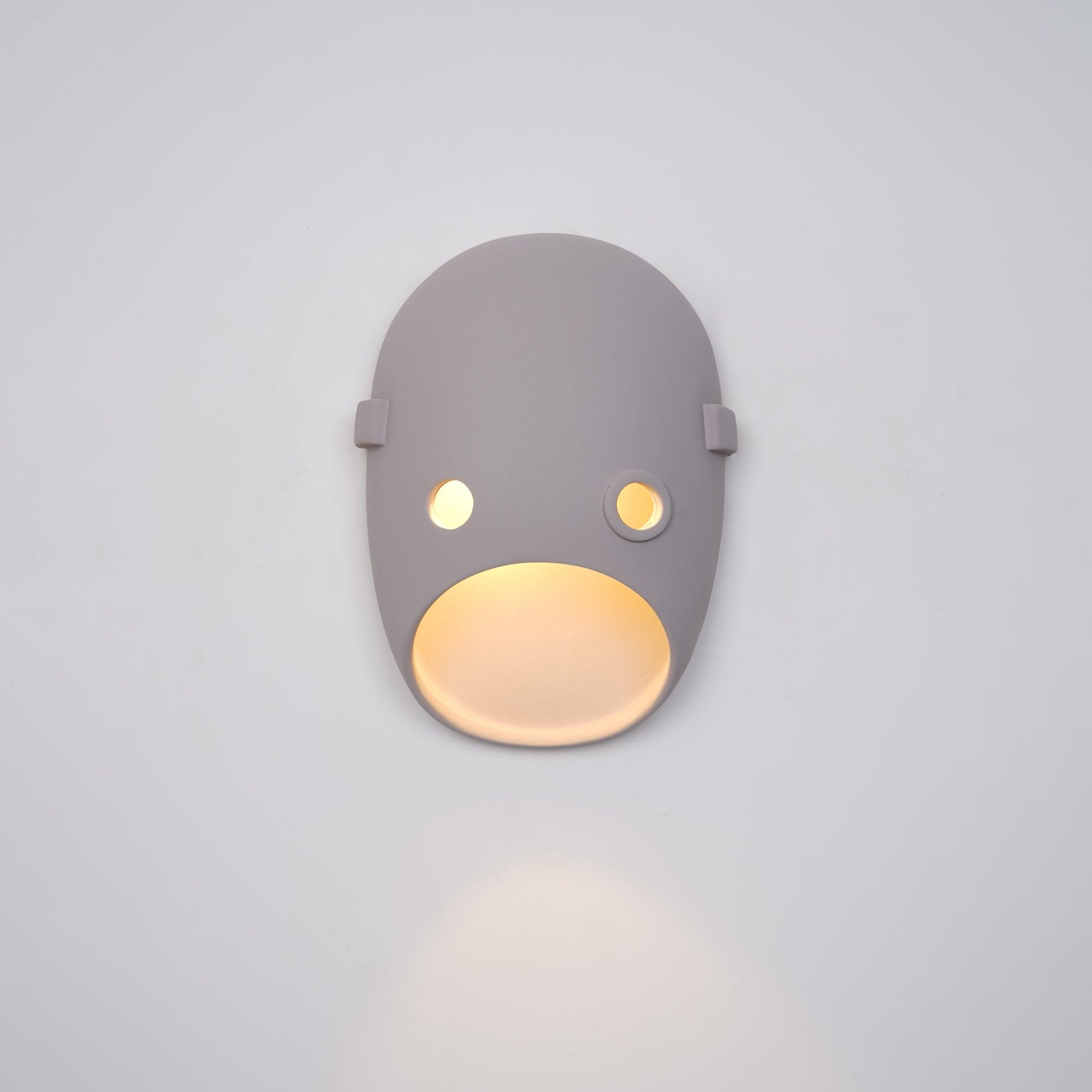 Mask Applique Murale en Résine Créativité Individuelle - Neutralighting