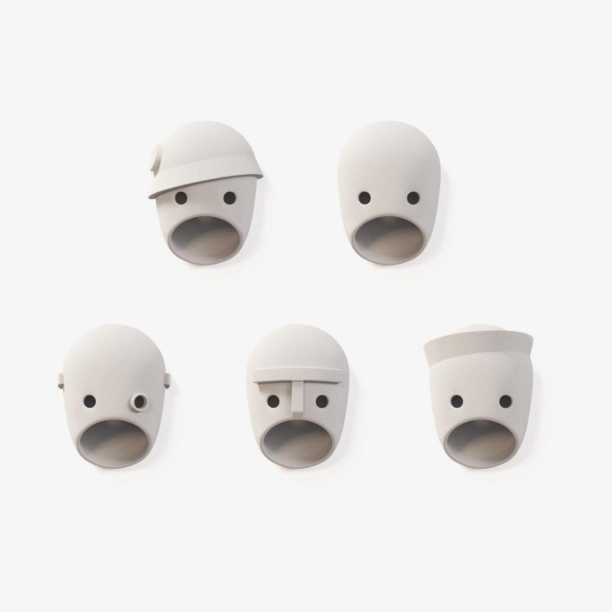 Mask Applique Murale en Résine Créativité Individuelle - Neutralighting