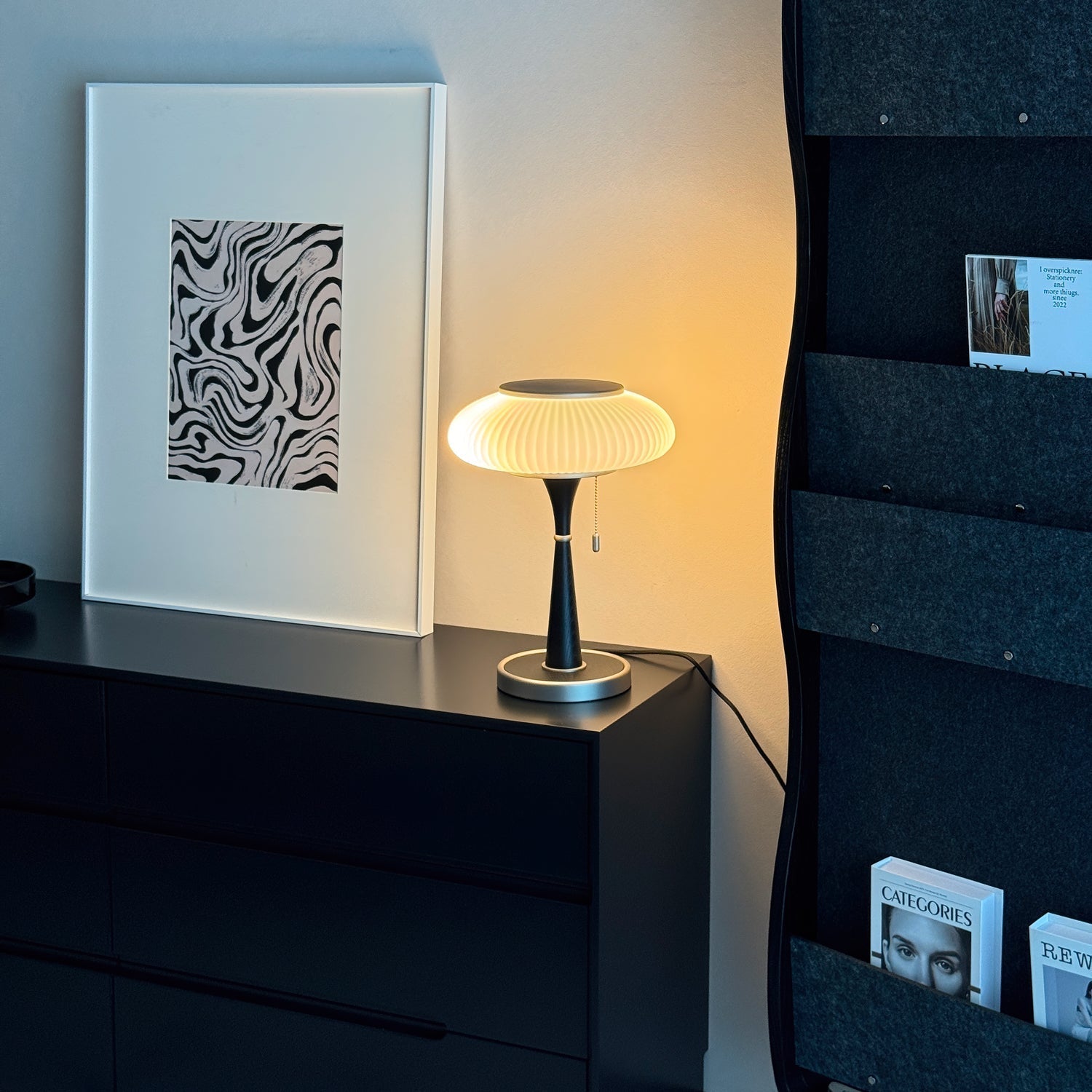 Orton Wood Vintage Table Lamp - Letslighting