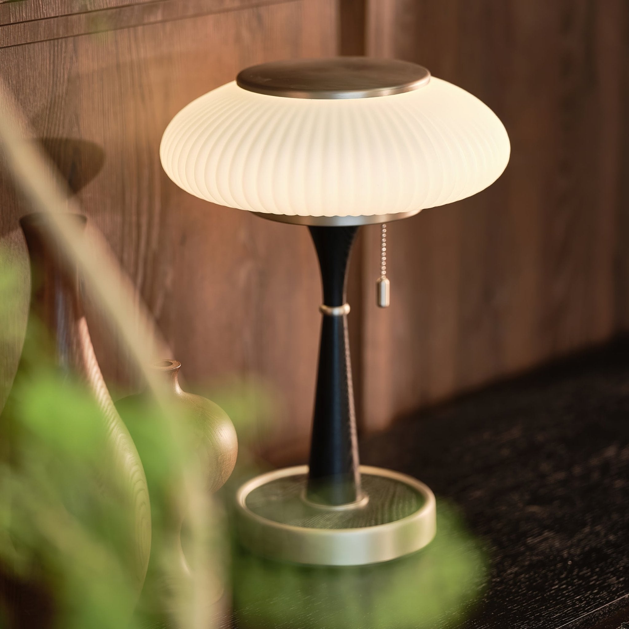 Orton Wood Vintage Table Lamp - Letslighting