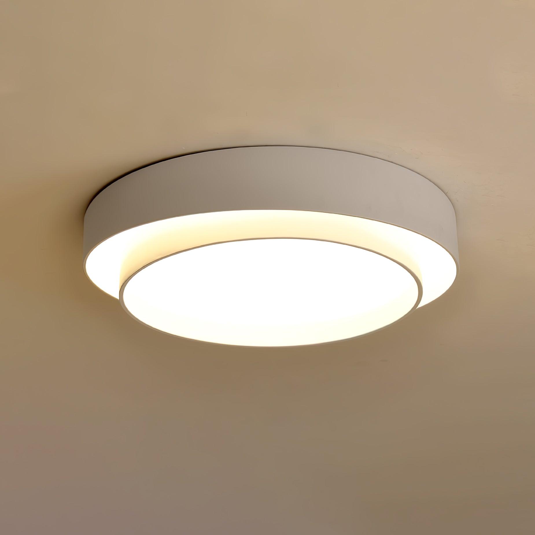 Lustra Ceiling Light Double Layers Modern Cylinder - Letslighting