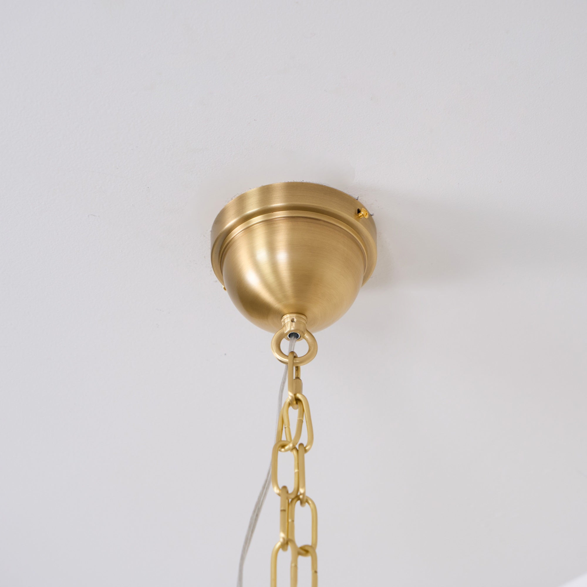 Elirora Elegance Vintage Brass Fabric Chandelier - Letslighting