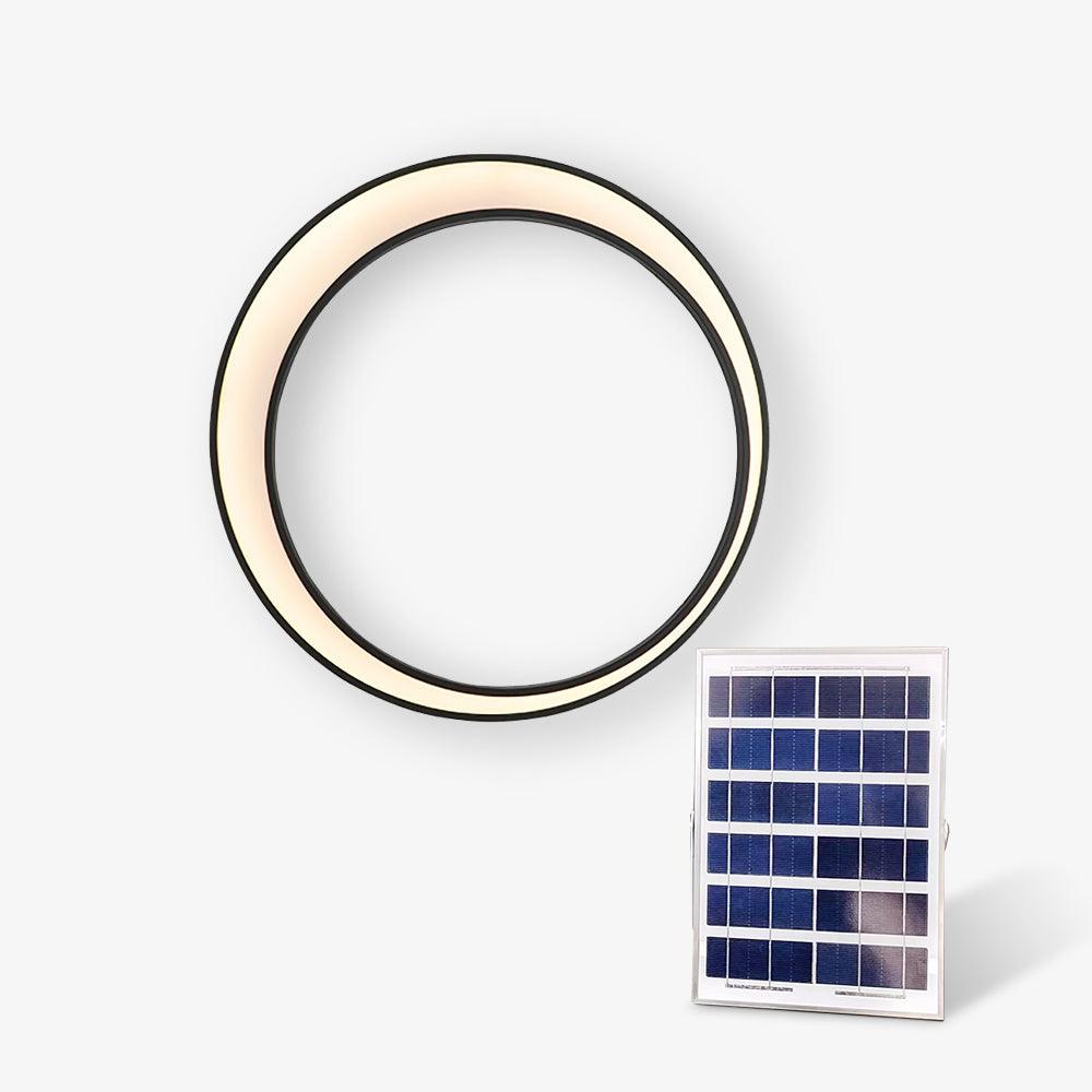 Zathee Circular LED Outdoor Wall Light - Letslighting