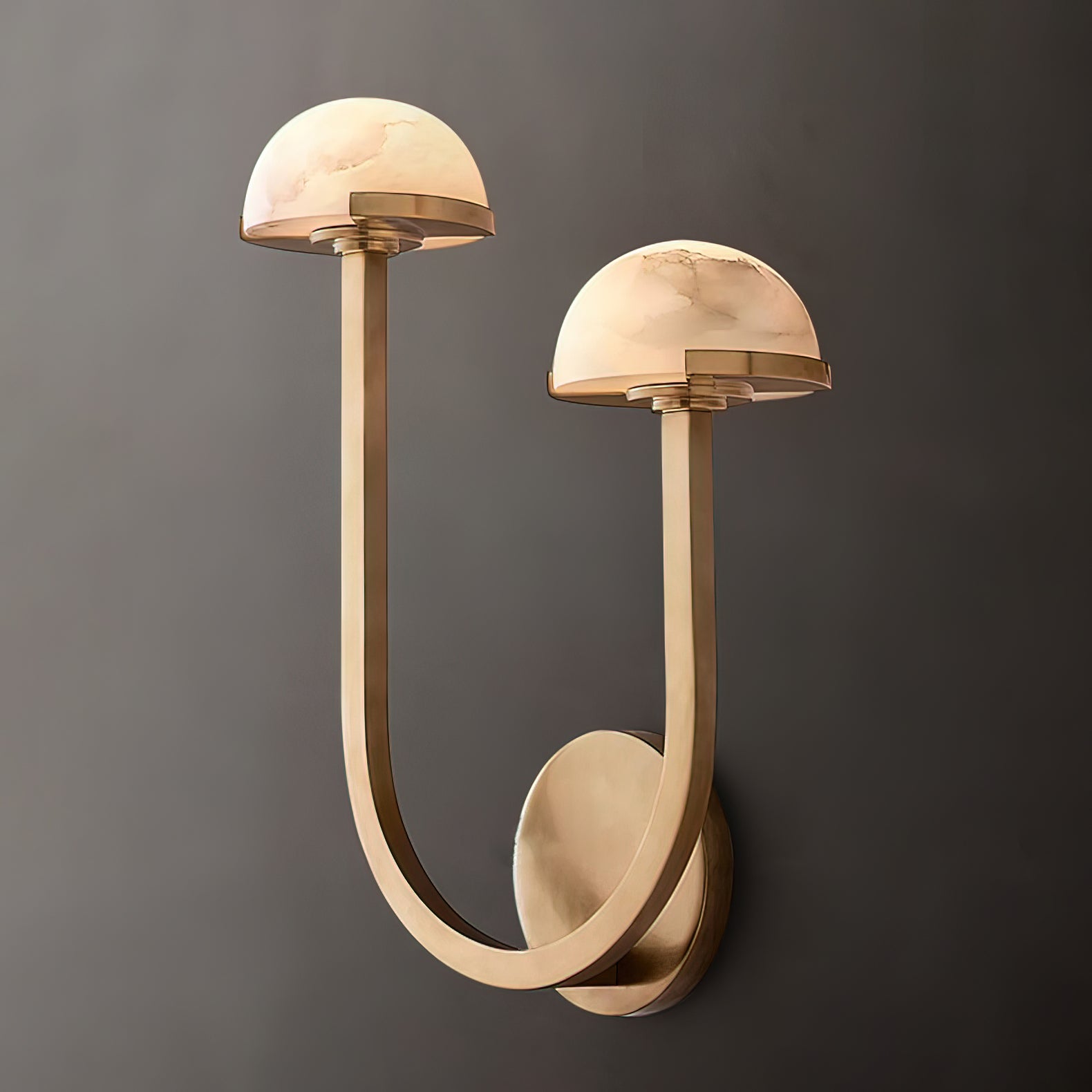 Vitalira Double Alabaster Wall Light - Letslighting