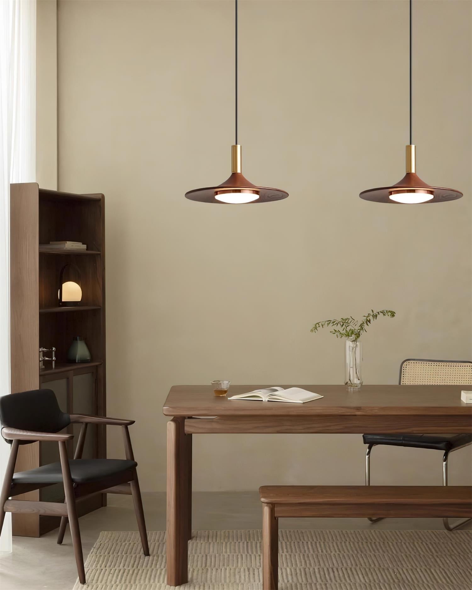Pendant Light Hat Shape Midcentury - Neutralighting