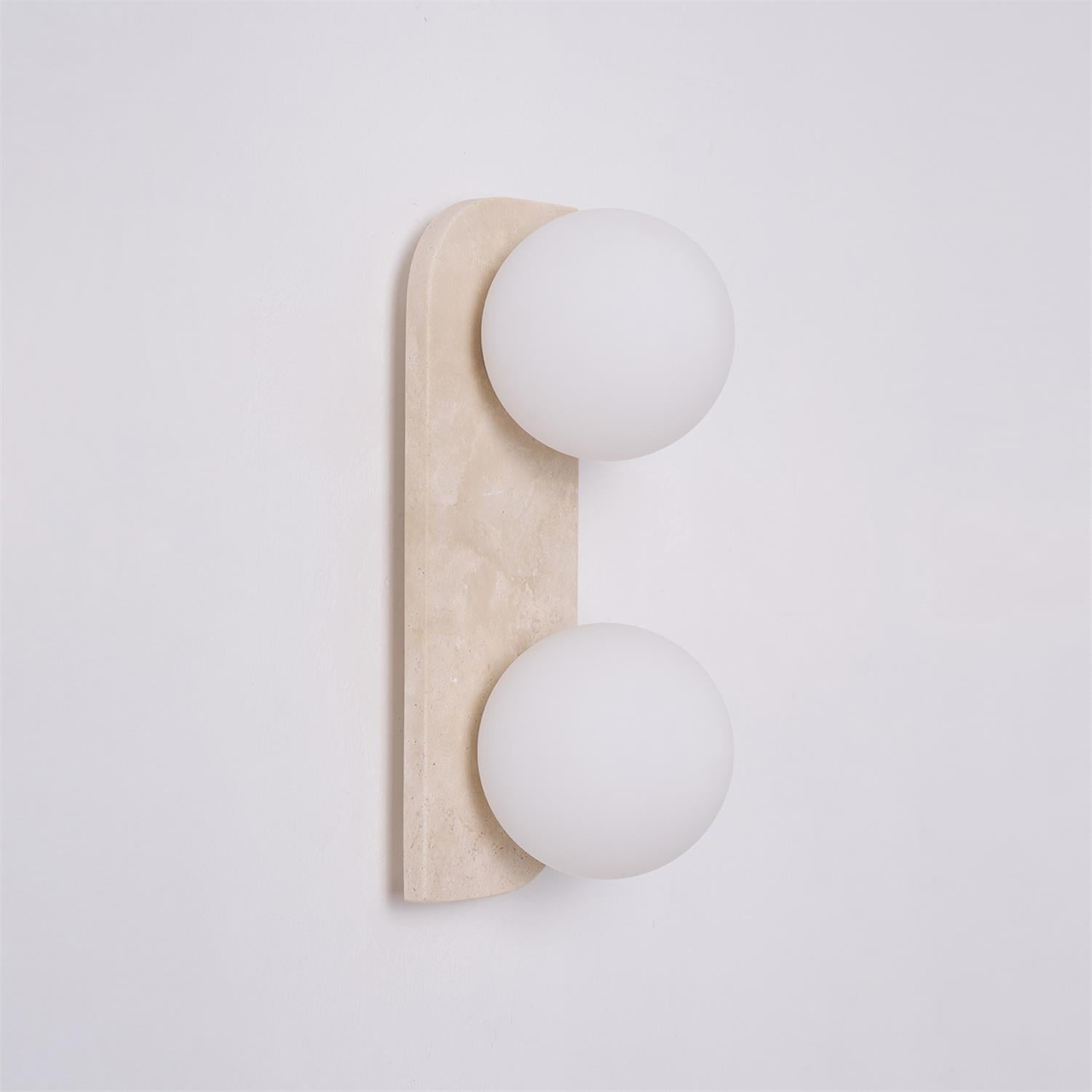 Ritta Travertine Wall Lamp - Neutralighting