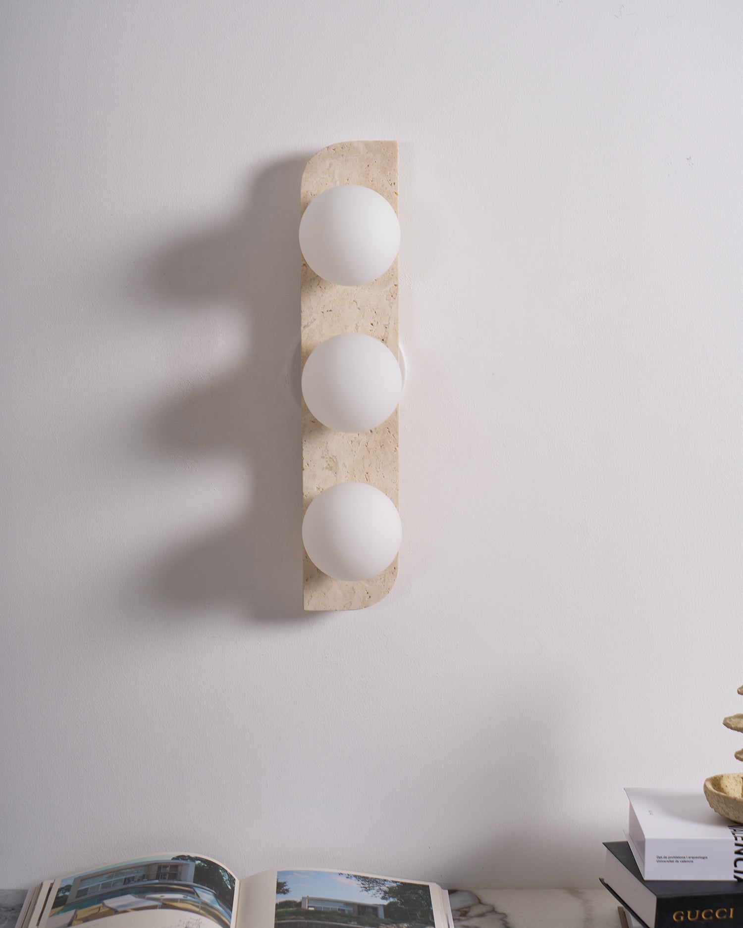 Ritta Travertine Wall Lamp - Neutralighting