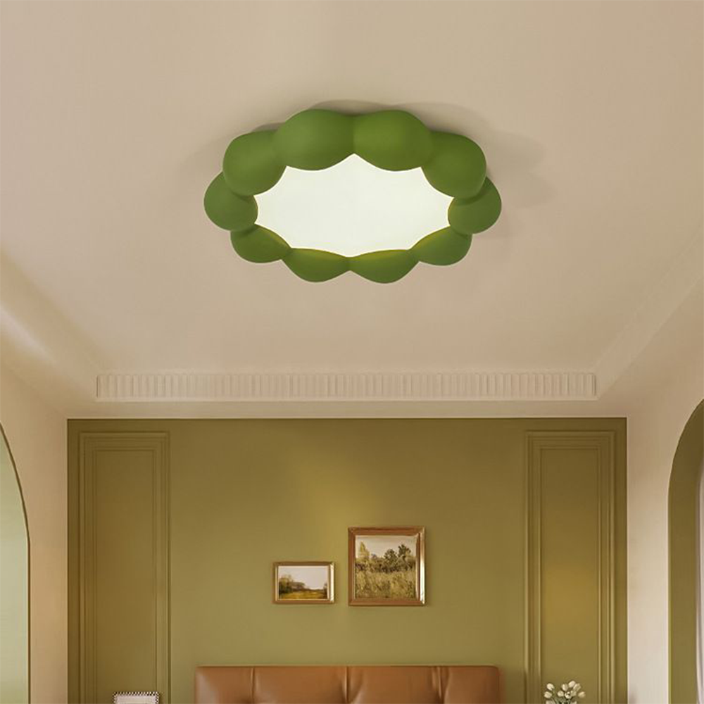 Valentina Modern Acrylic Flush Mount Ceiling Light Living Room