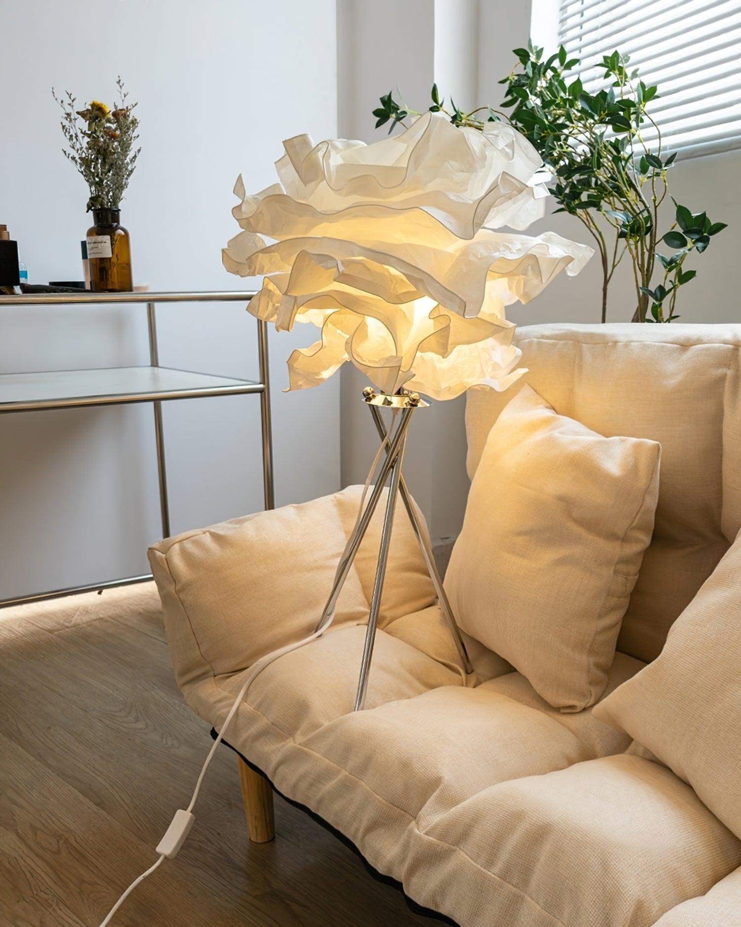 peony Modern Paper Table Lamp - Letslighting
