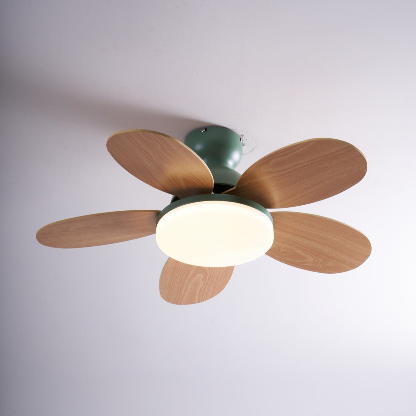 Liora Colorful Glass Kids Ceiling Fan Light - Letslighting