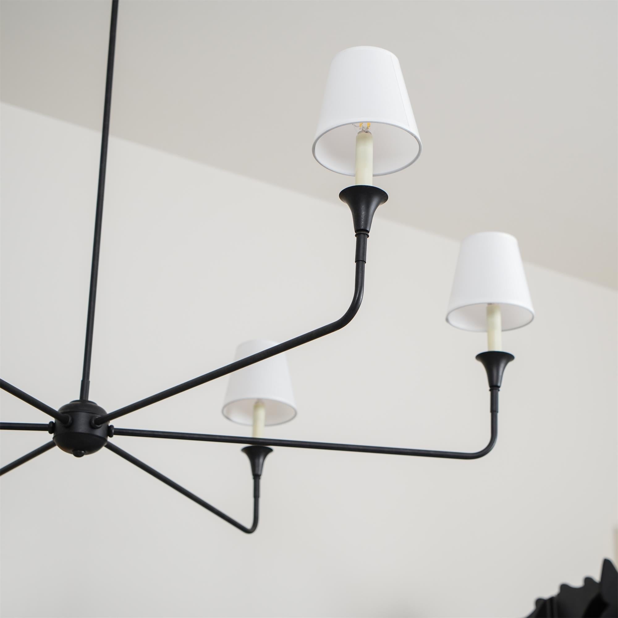 Arthaila Vintage Industrial Grande Fabric Chandelier - Letslighting