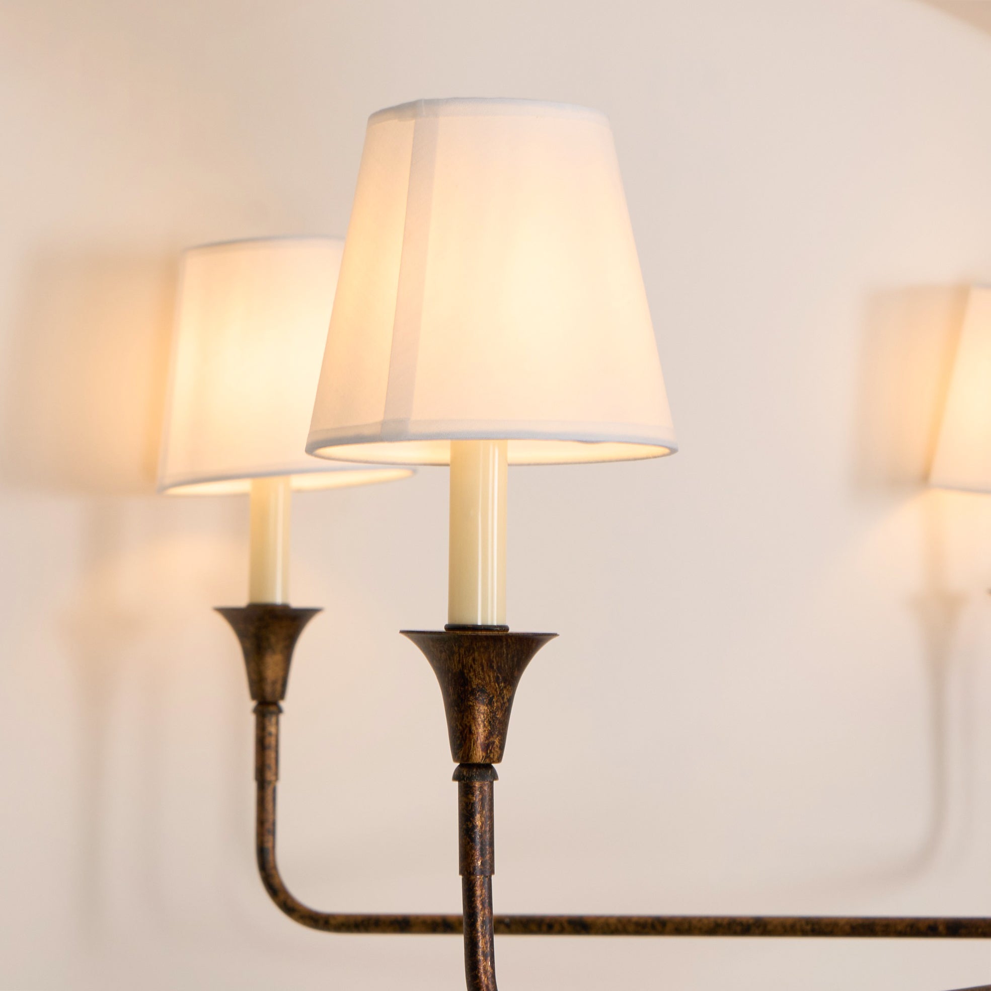 Arthaila Vintage Industrial Grande Fabric Chandelier - Letslighting