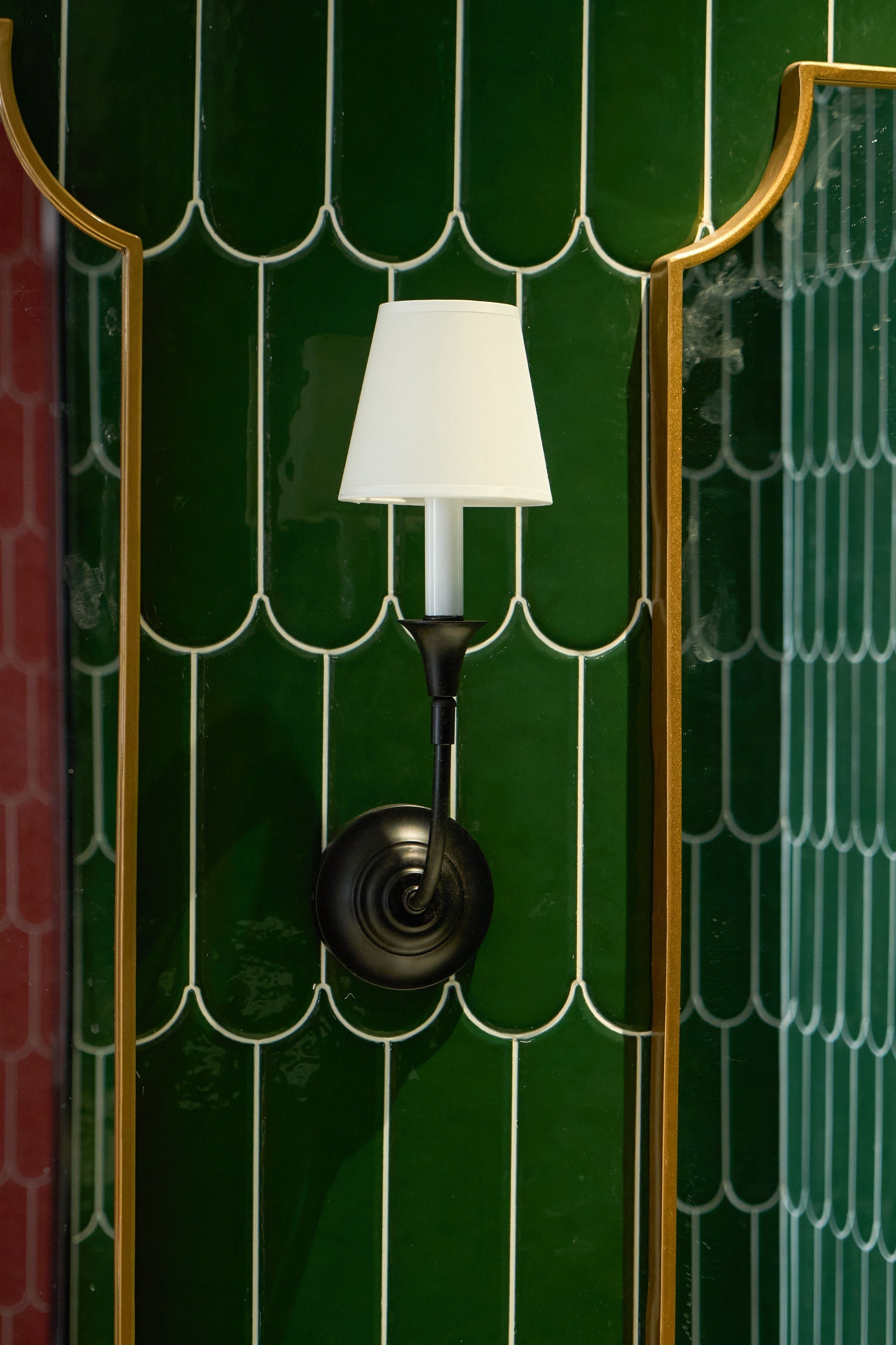 Cygnus Modern Minimalist Traditional Black Fabric Wall Lamp - Letslighting