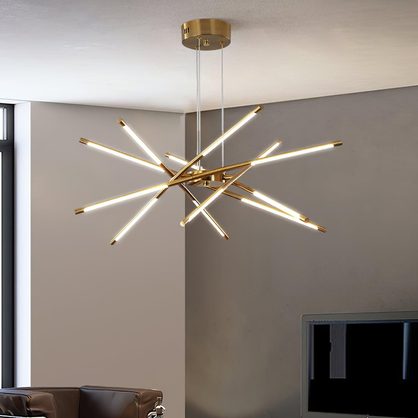 Lustra Chandelier Rotatable LED Modern - Letslighting