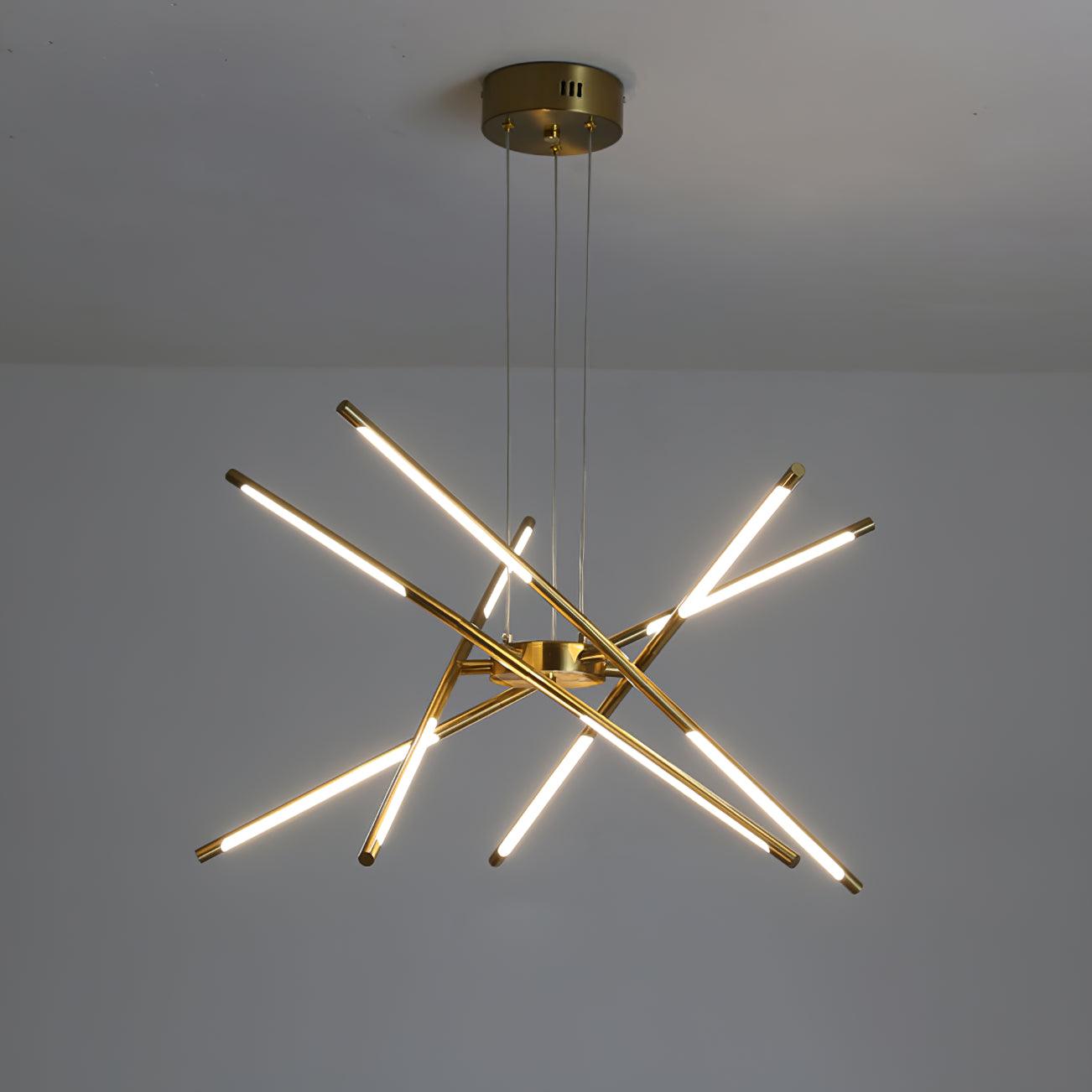 Lustra Chandelier Rotatable LED Modern - Letslighting