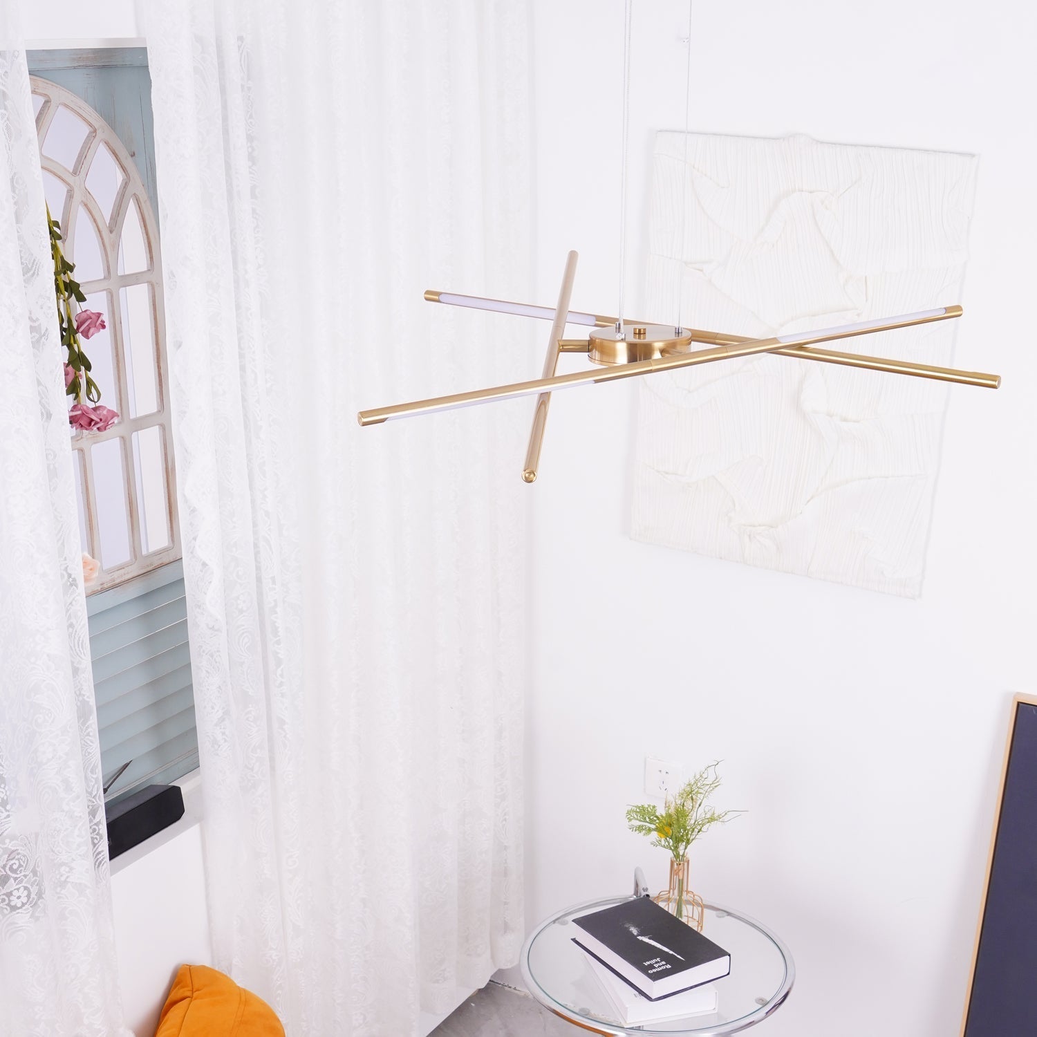 Lustra Chandelier Rotatable LED Modern - Letslighting