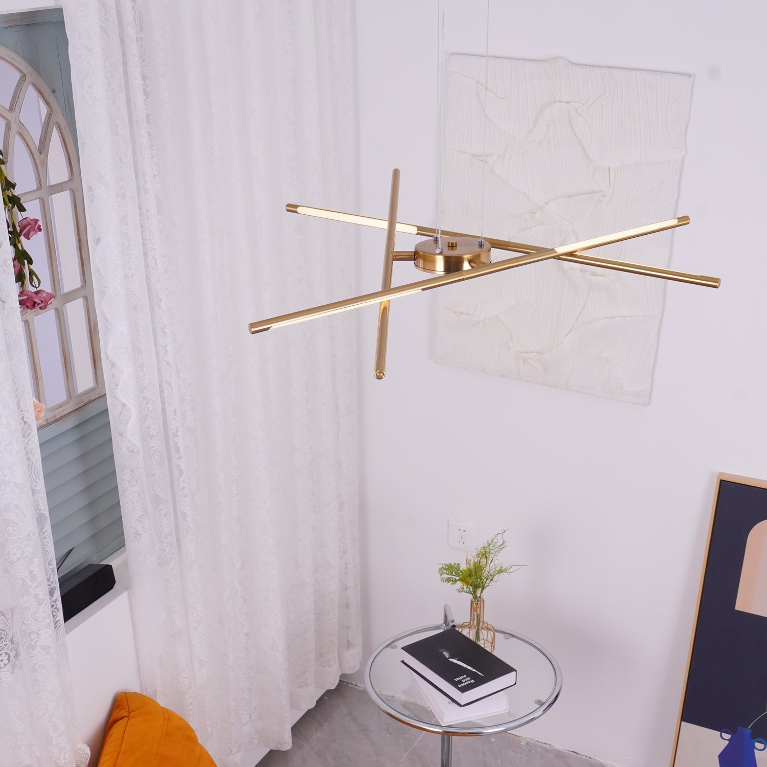 Lustra Chandelier Rotatable LED Modern - Letslighting