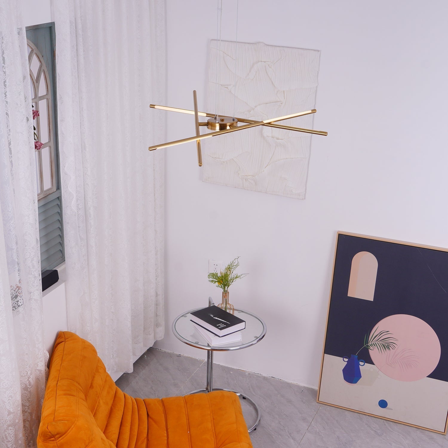 Lustra Chandelier Rotatable LED Modern - Letslighting