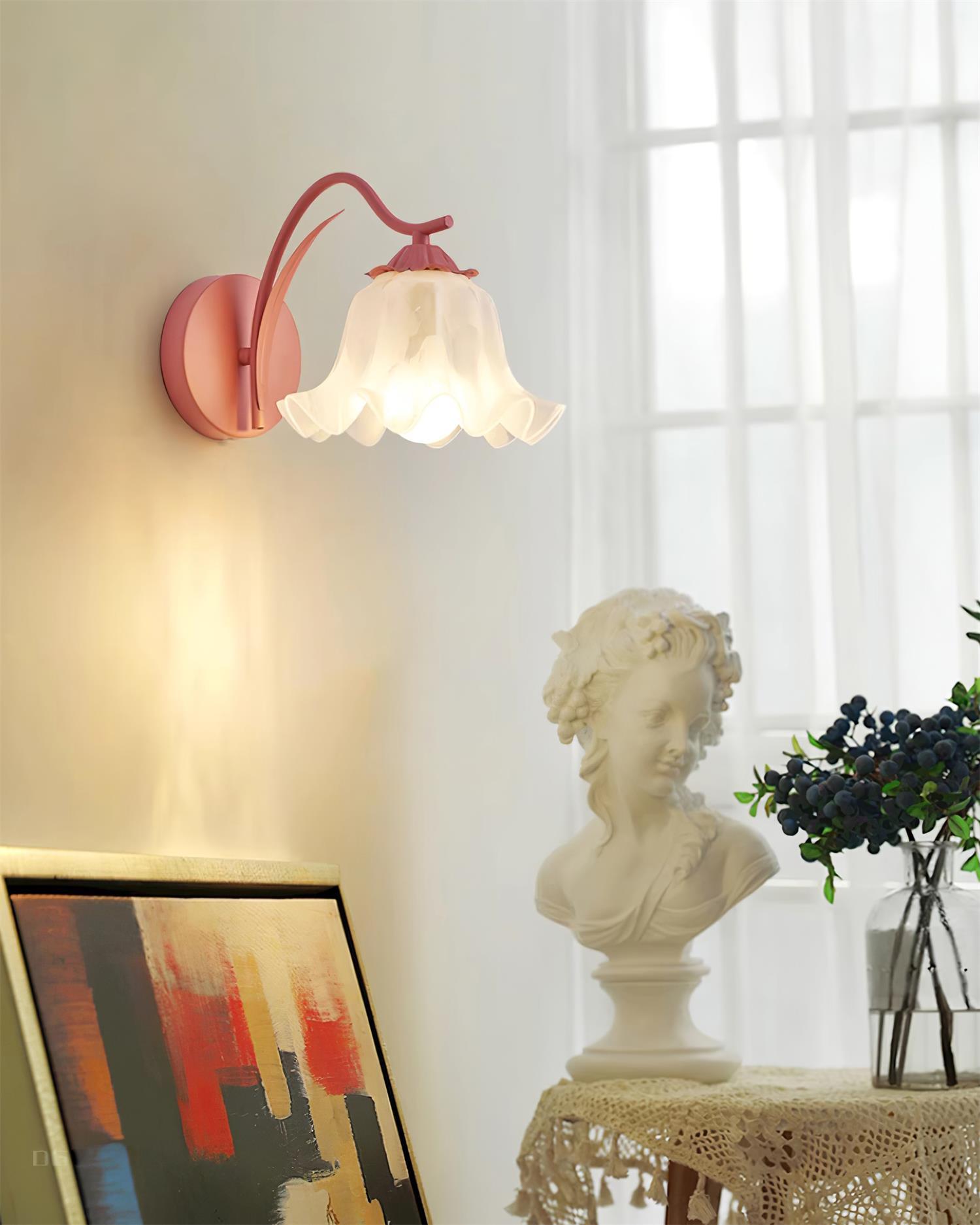 Wall Lamp Botanical Whimsy Green Stem - Neutralighting