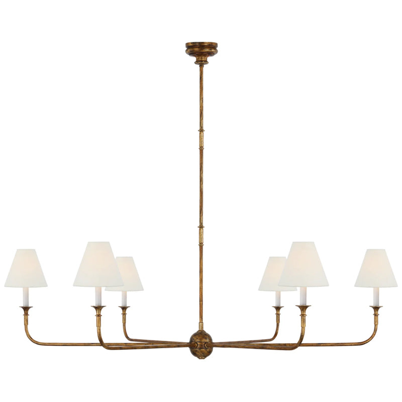 Silva Vintage Retro Metal Elegant Chandeliers Living Room